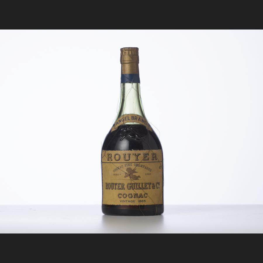 1 Bouteille Cognac Fine Champagne 1865 Rouyer-Guillet
