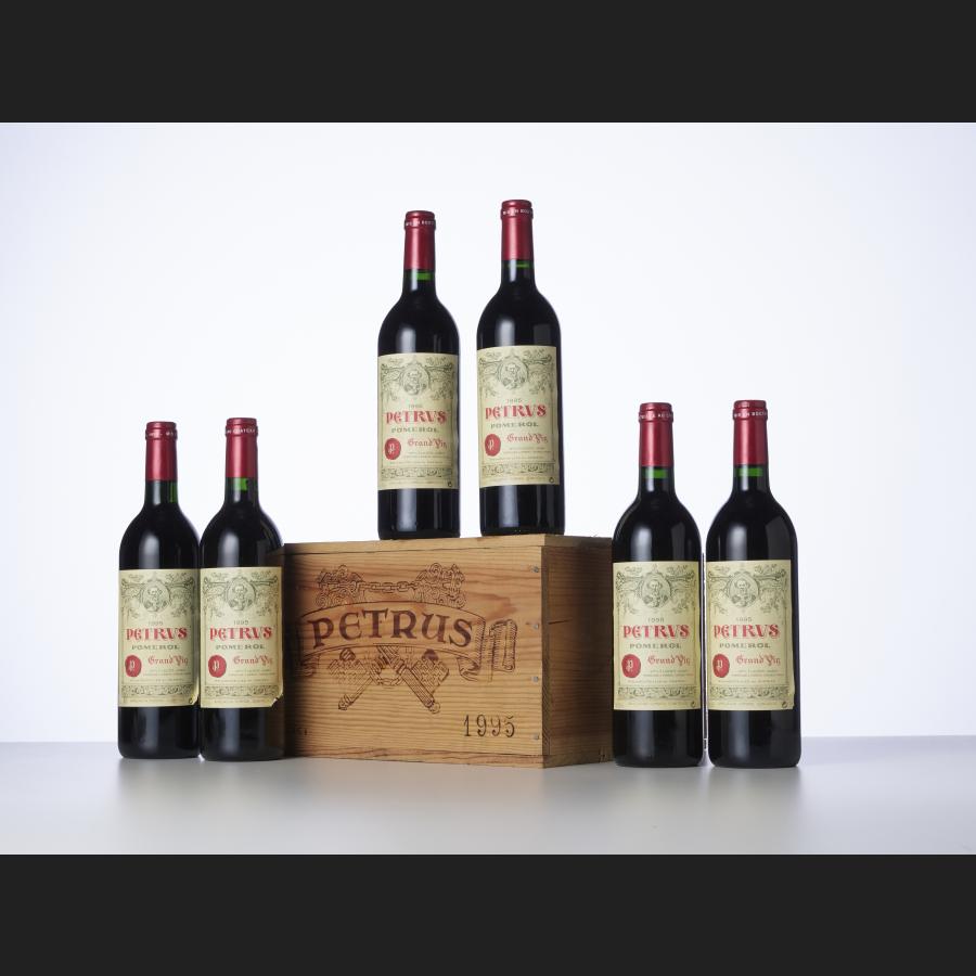 Caisse 6 bouteilles Petrus 1995