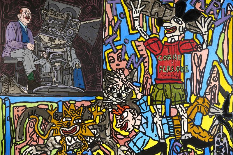 Robert Combas in Cannes : " Moteur ! " - La Gazette Drouot