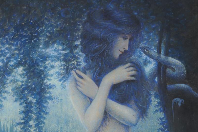 The first woman according to Lévy-Dhurmer - La Gazette Drouot