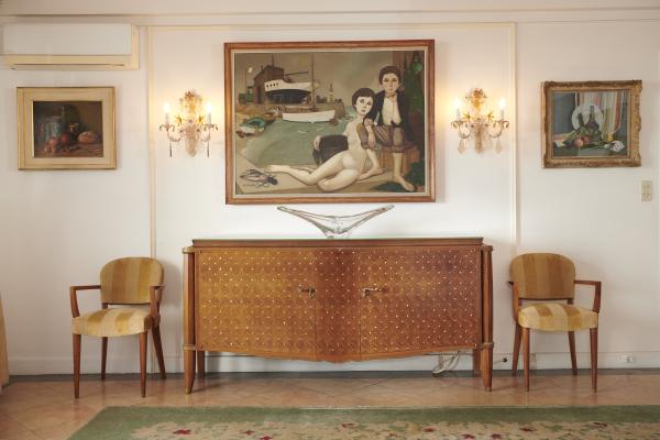 Intérieur de l’appartement cannois