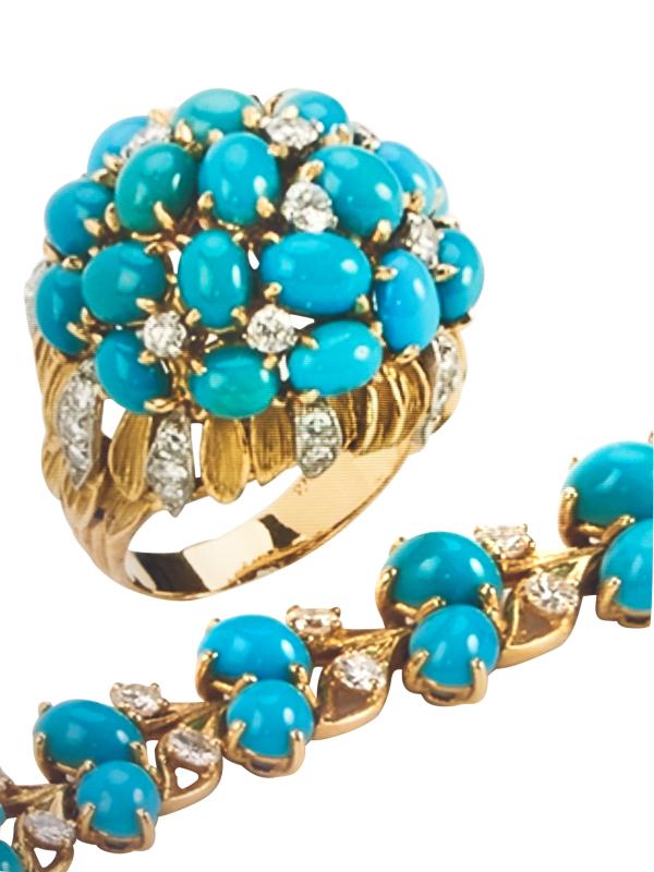 CARTIER turquoises