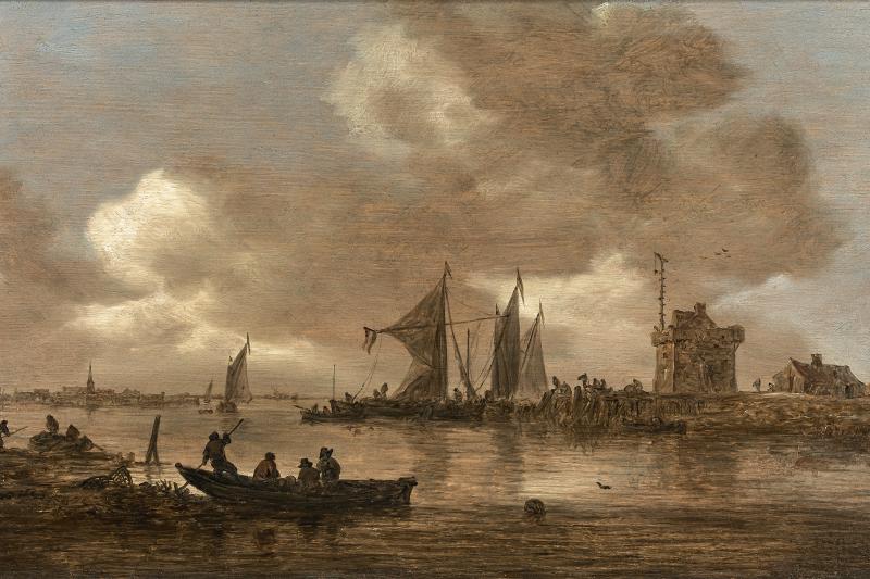 A painting by Van Goyen awarded at 106000€ - Nice Matin
