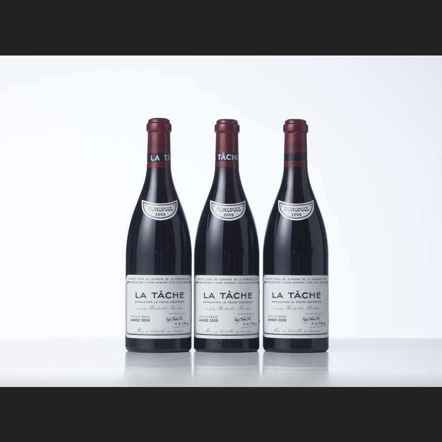 Trois bouteilles la Tâche 2009 DRC
