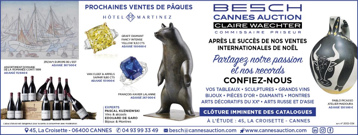 Besch Cannes Auction