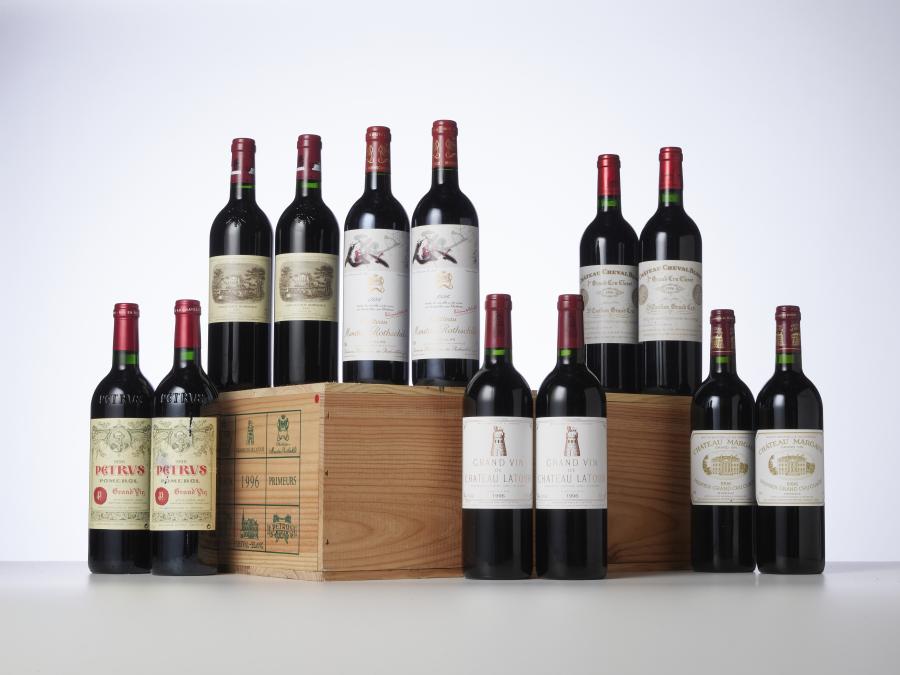 Caisse 12 bouteilles Bordeaux-Primeurs 1996