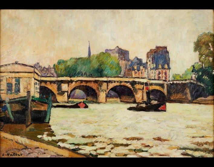 Louis VALTAT Pont neuf à Paris