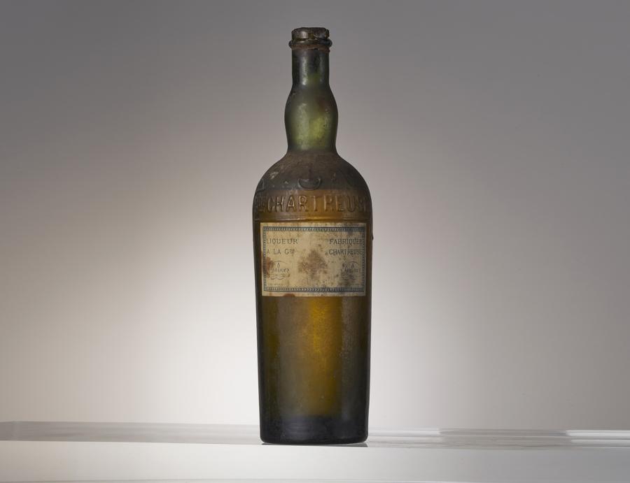 1 bouteille de Chartreuse Jaune Période 1869-1878 Fourvoirie