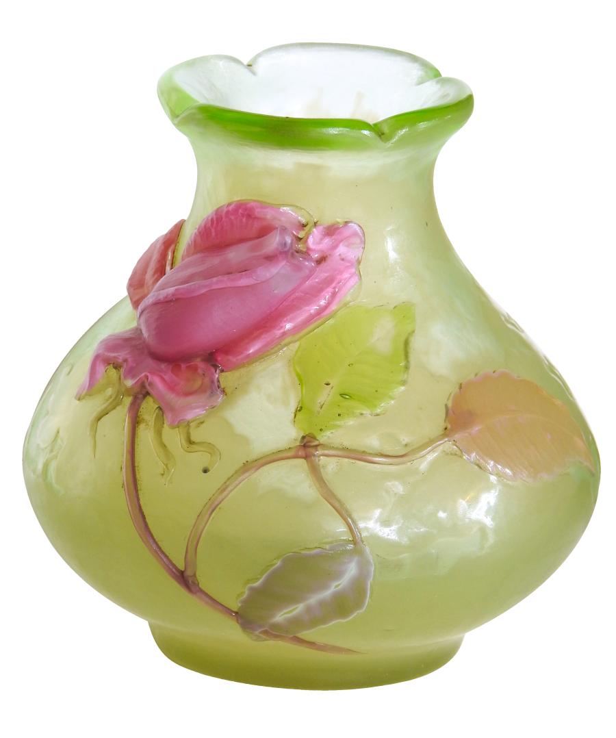 Emile GALLE Vase Roses de France
