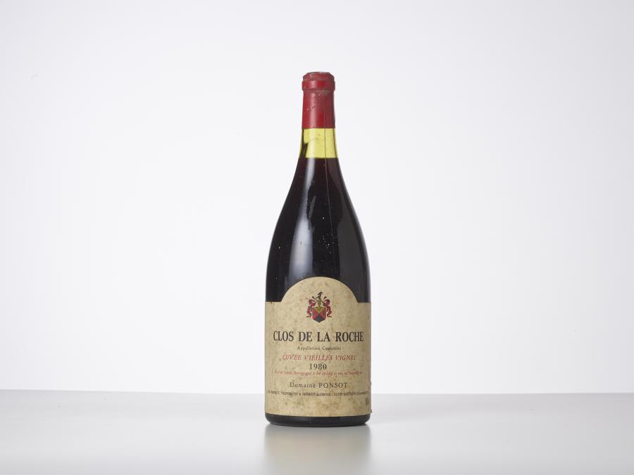 1 magnum Clos de la Roche Vieilles Vignes 1980 Domaine Ponsot
