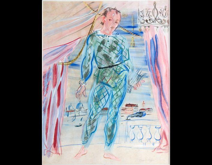 Raoul Dufy Arlequin à la lyre