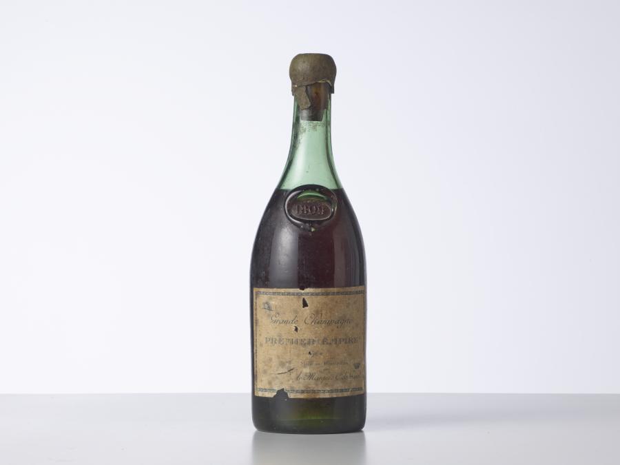 Cognac Grande Champagne Premier Empire 1809 Marquis C. de Genêt