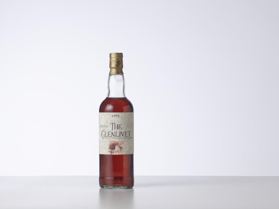 Sherry Wood Malt Scotch Whisky Sélection Samaroli 1971 The Glenlivet