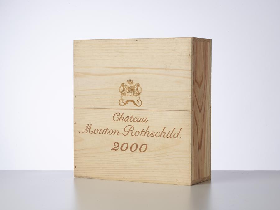 Caisse 3 Magnums Château Mouton Rothschild 2000
