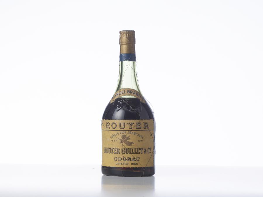1 Bouteille Cognac Fine Champagne 1865 Rouyer-Guillet