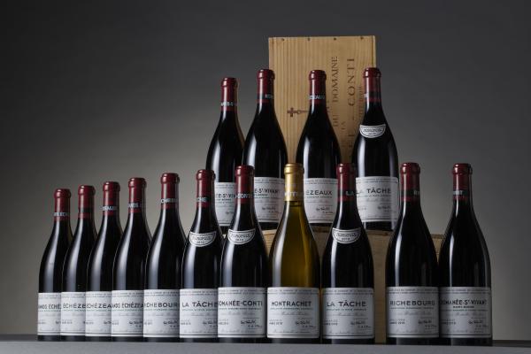 15 bouteilles du Domaine de la Romanée Conti