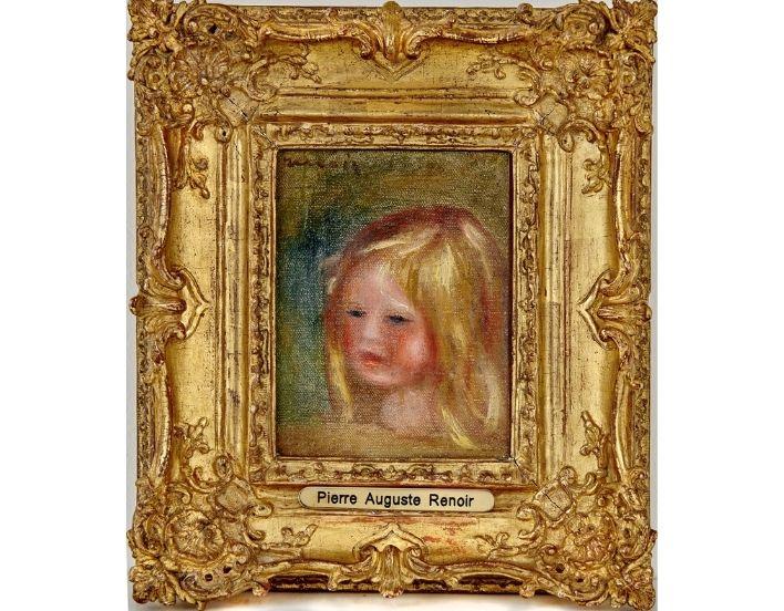 Renoir Tête d'enfant