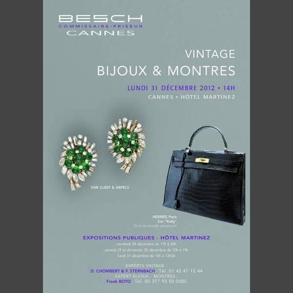 Catalogue of the auction of12/31/12