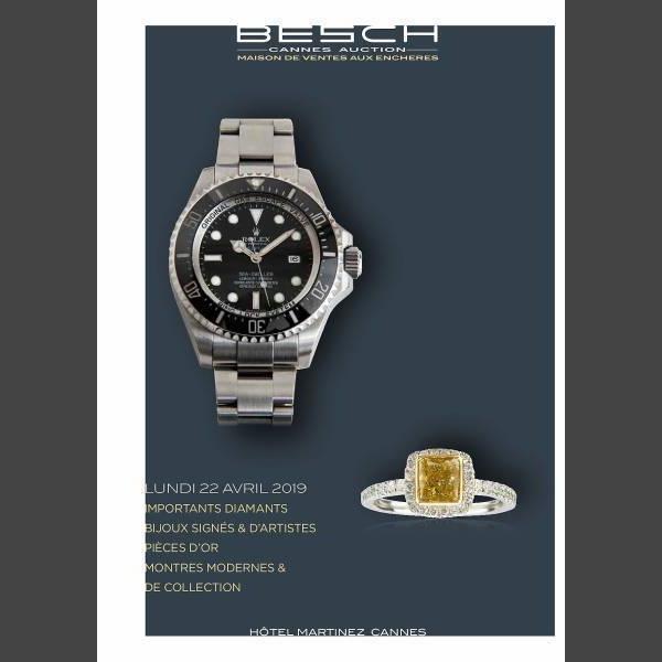 Catalogue of the auction of4/22/19