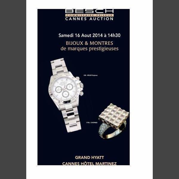 Catalogue de la vente du 16/08/2014