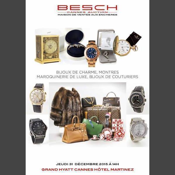 Catalogue of the auction of12/31/15